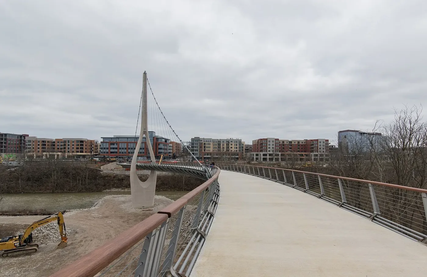 Dublin Link pedestrian bridge, Dublin, Ohio